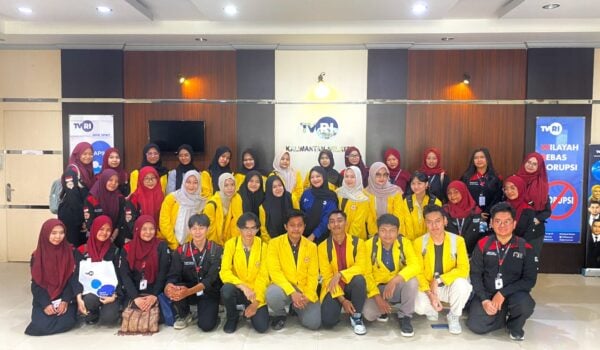 LPM Jurnal Kampus Kunjungi TVRI Kalimantan Selatan, Pelajari Dunia Jurnalistik Profesional